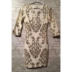 Gold Sequin Dress
